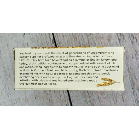 Yardley Soap Mix And Match Shower Pack 2 Shea Butter Oatmeal Almond & Charcoal - Picture 9 of 9